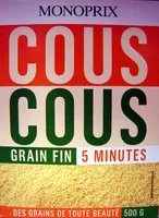 Mängden socker i Couscous grain fin 5 minutes