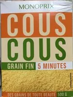 Mängden socker i Couscous grain fin