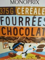 Mängden socker i Céréales Fourrées chocolat