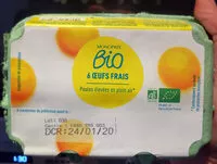 Mängden socker i 6 oeufs frais BIO - Poules élevées en plein air