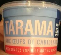 Mängden socker i Tarama aux oeufs de cabillaud