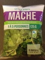 Mängden socker i Mâche