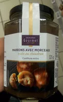 Mängden socker i Marrons avec morceaux cuits au chaudron confiture extra