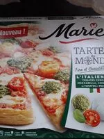 Mängden socker i Tarte Fine - Tomates, mozzarella, sauce crème et pesto