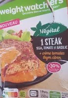 Mängden socker i Steak Soja Tomate et Basilic préparé