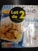 Mängden socker i Moules sauce au curry