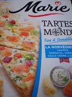 Mängden socker i Tartes du monde - La Norvégienne