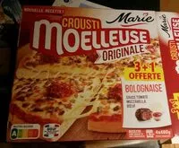 Mängden socker i Crousti moelleuse Bolognaise