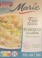 Mängden socker i Saint Jacques Fondue de poireaux, carottes et pommes de terre