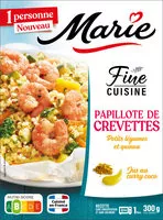 Mängden socker i Papillote de Crevettes Petits légumes et riz