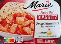Mängden socker i BIARRITZ - Poulet basquaise riz crémeux