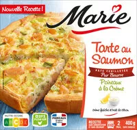 Mängden socker i Tarte saumon poireaux