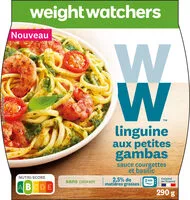 Mängden socker i Liguine aux petites gambas