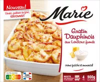 Mängden socker i Gratin Dauphinois aux lardons fumés