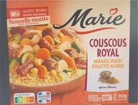 Mängden socker i Couscous royal