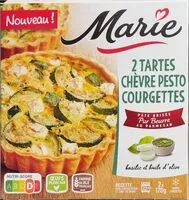 Mängden socker i 2 Tartes Chèvre Courgette Pesto