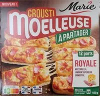 Mängden socker i Croustimoelleuse à Partager Royale