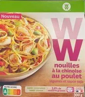 Mängden socker i Nouilles à la chinoise au poulet