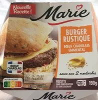 Mängden socker i Burger rustique