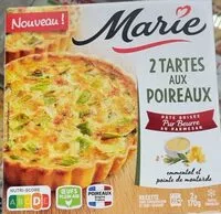 Mängden socker i Tartes aux poireaux