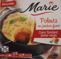 Mängden socker i Polenta au jambon fumé coeur fondant pesto rosso