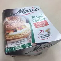 Mängden socker i Bagel Chèvre Légumes du Soleil sauce Fromage Frais et Tomate