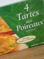 Mängden socker i Tarte aux poireaux