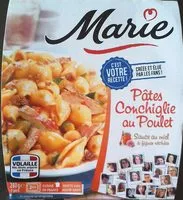 Mängden socker i Pâtes conchiglie au Poulet