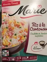 Mängden socker i Riz à la cantonaise