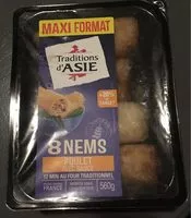 Mängden socker i 8 Nems Poulet avec Sauce (maxi format)