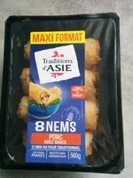 Mängden socker i Nems porc sauce nuoc mam