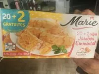 Mängden socker i Jambon emmental