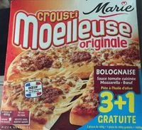 Mängden socker i Pizza bolognaise Crousti Moelleuse Originale