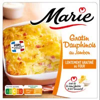 Mängden socker i Gratin Dauphinois et Jambon supérieur lentement gratiné au four