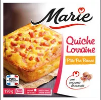 Mängden socker i Quiche Lorraine 190g
