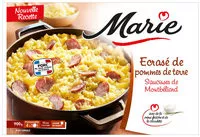 Mängden socker i Ecrase de Pomme de terre, Saucisse de Montbeliard