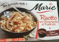 Mängden socker i Risotto aux Champignons et Poulet Rôti