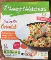 Mängden socker i Ma poêlée orientale petits légumes perles de blé et poulet aux épices (2,8% MG)