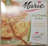 Mängden socker i Tarte Pommes de terre et Camembert de Normandie