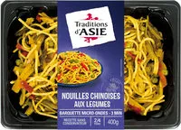 Mängden socker i Pâtes cuisinées à la chinoise et aux légumes