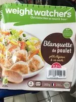 Mängden socker i Blanquette Weight Watchers Poulet
