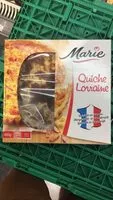 Mängden socker i Quiche Lorraine Cuisiné en France