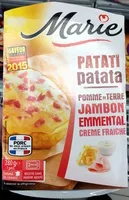 Mängden socker i Patati Patata, Pomme de Terre Jambon Emmental Crème Fraîche