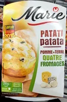 Mängden socker i Patati Patata, Pomme de Terre Quatre Fromages