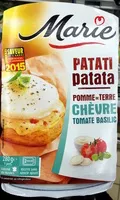 Mängden socker i Patati Patata, Pomme de Terre Chèvre Tomate Basilic