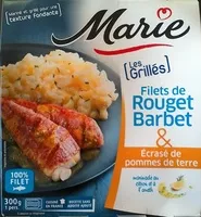 Mängden socker i Filet de Rouget Barbet & Ecrasé de pommes de terre