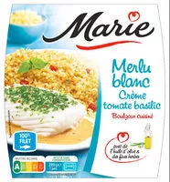 Mängden socker i Merlu Blanc, Crème tomate basilic, Boulgour cuisine