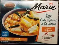 Mängden socker i Duo Colin d'Alaska & St Jacques Sauce Safranée