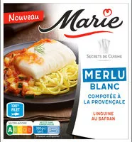 Mängden socker i Merlu blanc compotée à la provençale, linguine au safran