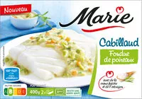 Mängden socker i Cabillaud fondue poireaux
